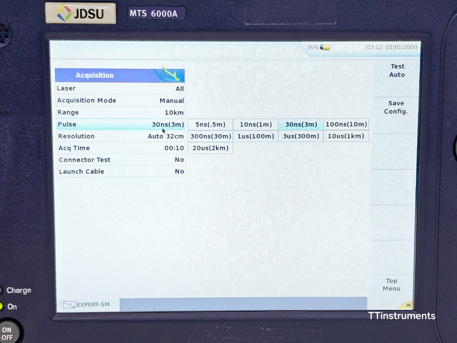 Viavi JDSU MTS 6000A V2 + 8136 B SM OTDR 1310/1550/1625nm