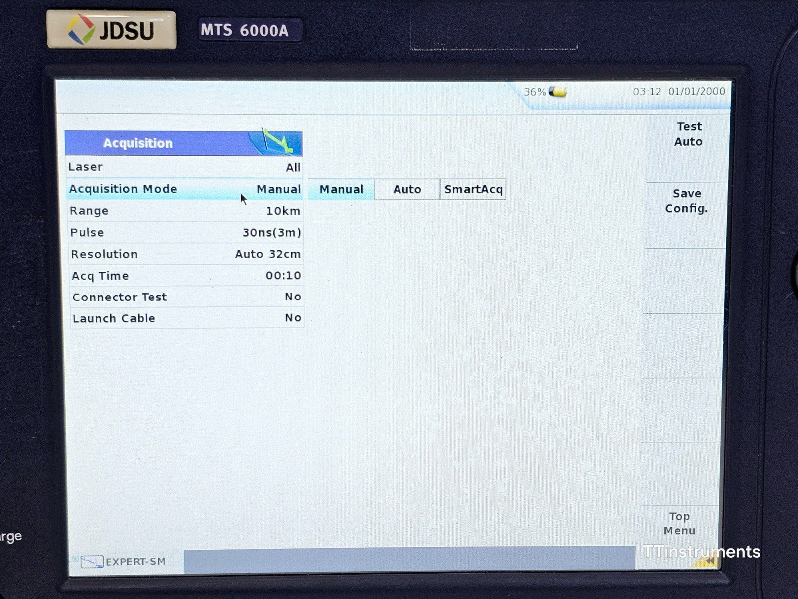 Viavi JDSU MTS 6000A V2 + 8136 B SM OTDR 1310/1550/1625nm