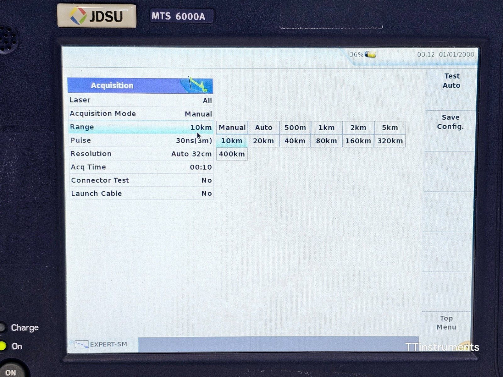 Viavi JDSU MTS 6000A V2 + 8136 B SM OTDR 1310/1550/1625nm
