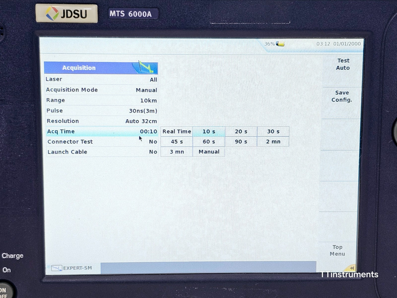 Viavi JDSU MTS 6000A V2 + 8136 B SM OTDR 1310/1550/1625nm
