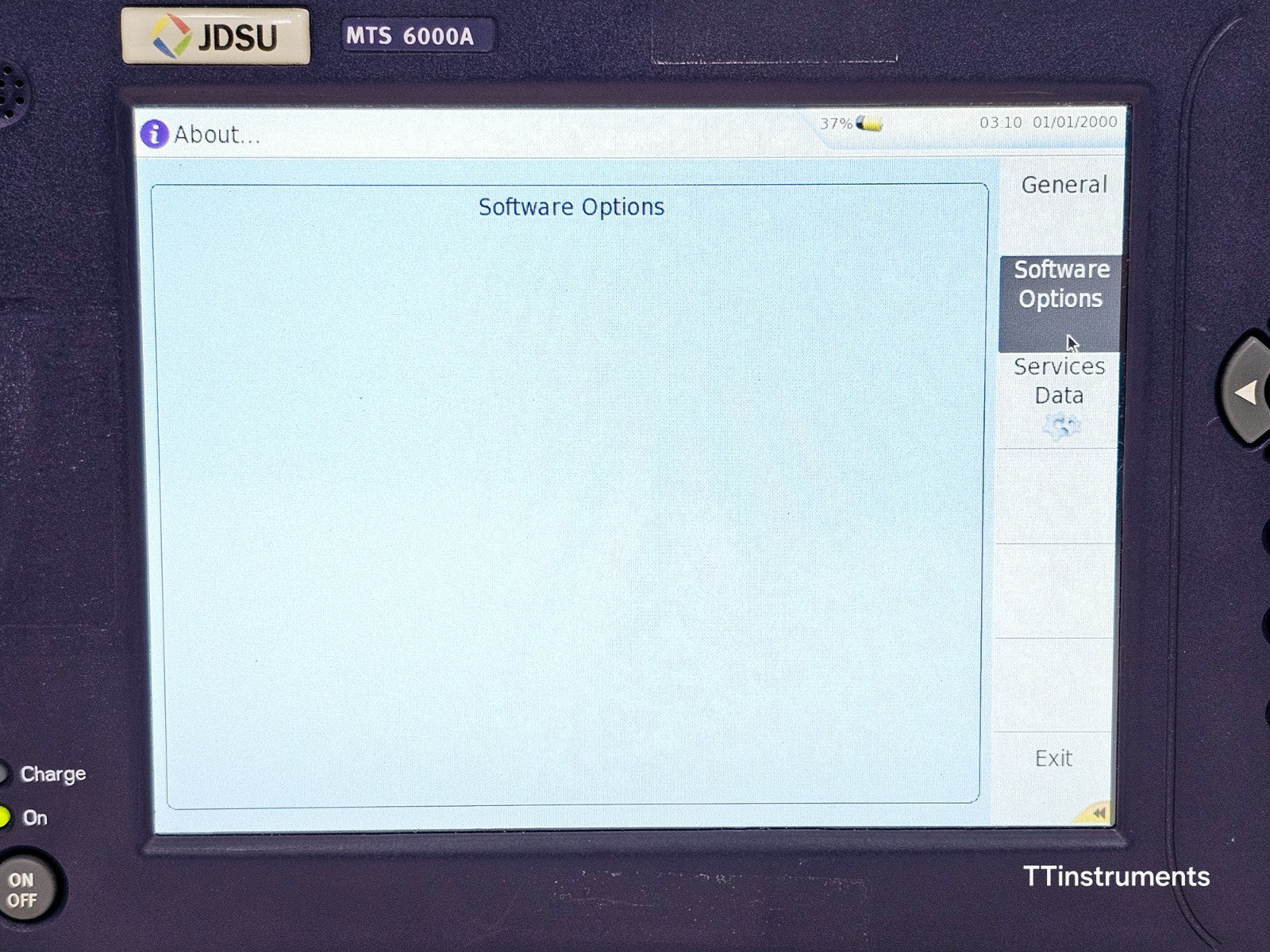 Viavi JDSU MTS 6000A V2 + 8136 B SM OTDR 1310/1550/1625nm
