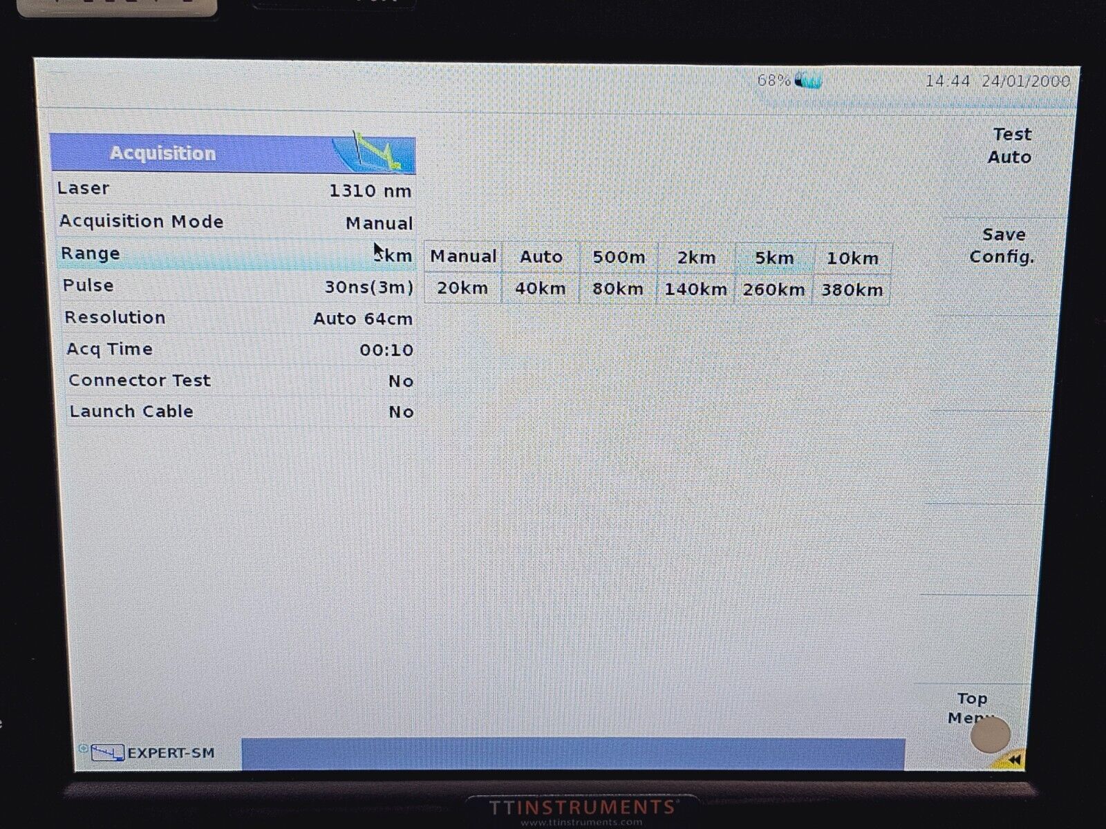 Viavi JDSU MTS 6000A V2 + 8146 SRL QUAD OTDR MM 850/1300 SM 1310/1550 nm PC-SC