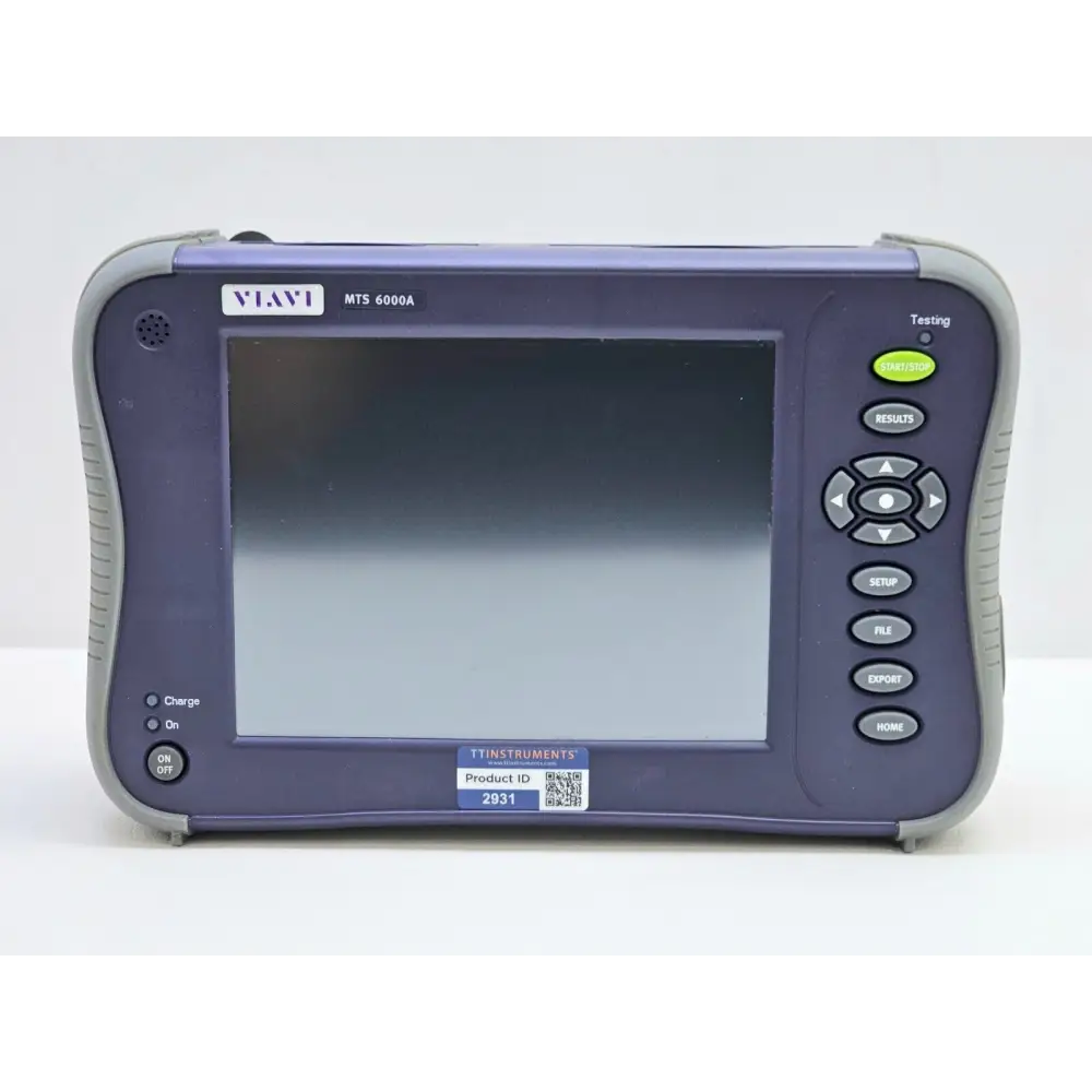Viavi JDSU MTS 6000A V2 side profile showing rugged housing and connector panel
