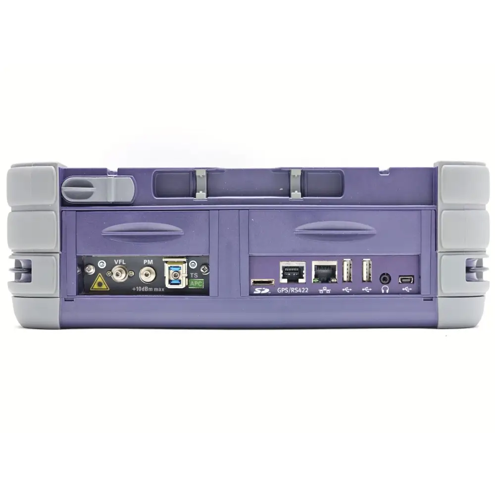 Viavi MTS 6000A V2 mainframe powered on showing home screen user interface