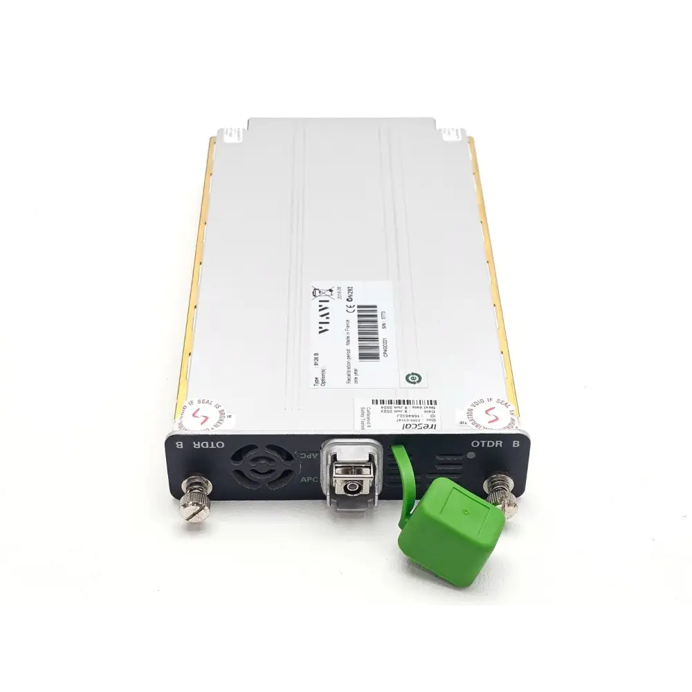 Viavi MTS 6000A V2 OTDR unit powered on showing home screen