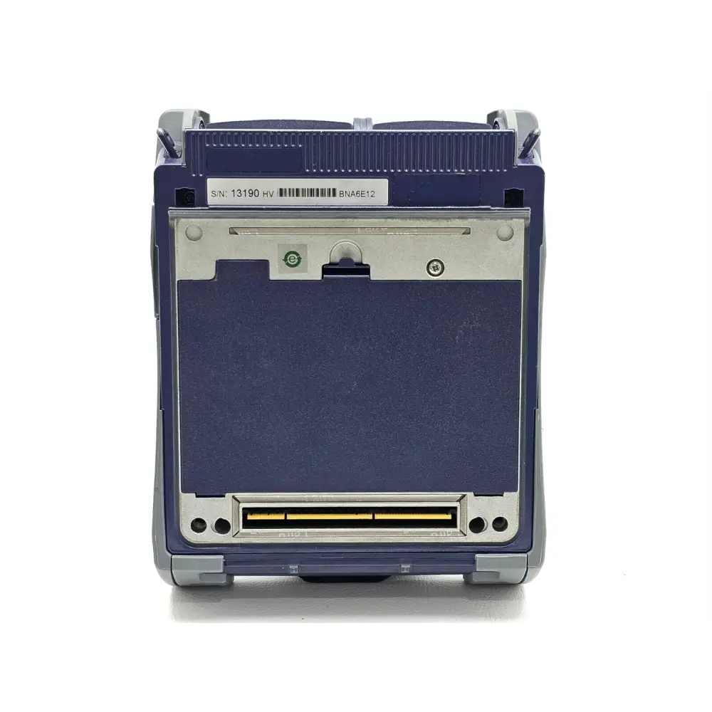 Viavi MTS 2000 mainframe high-visibility colour touchscreen close-up