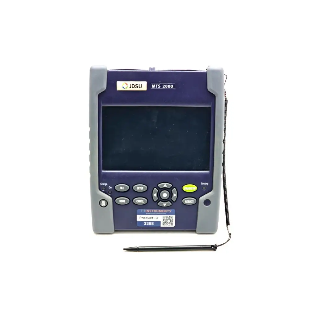 MTS-T-BERD 2000 touch-screen display and main interface panel