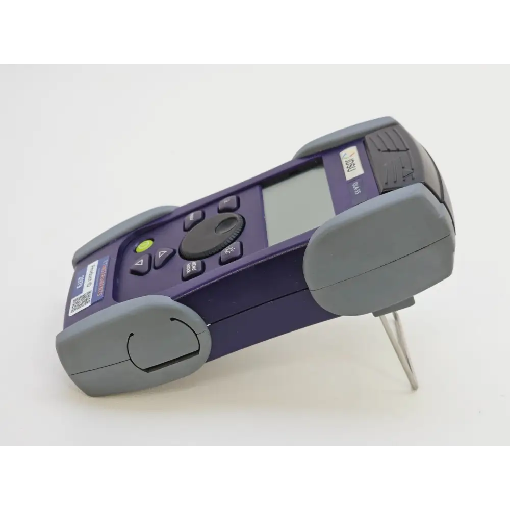 Viavi JDSU OLA-55 optical attenuator top view showing keypad and navigation controls