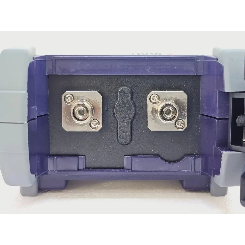 Viavi JDSU OLA-55 with FC/PC connector port close-up detail