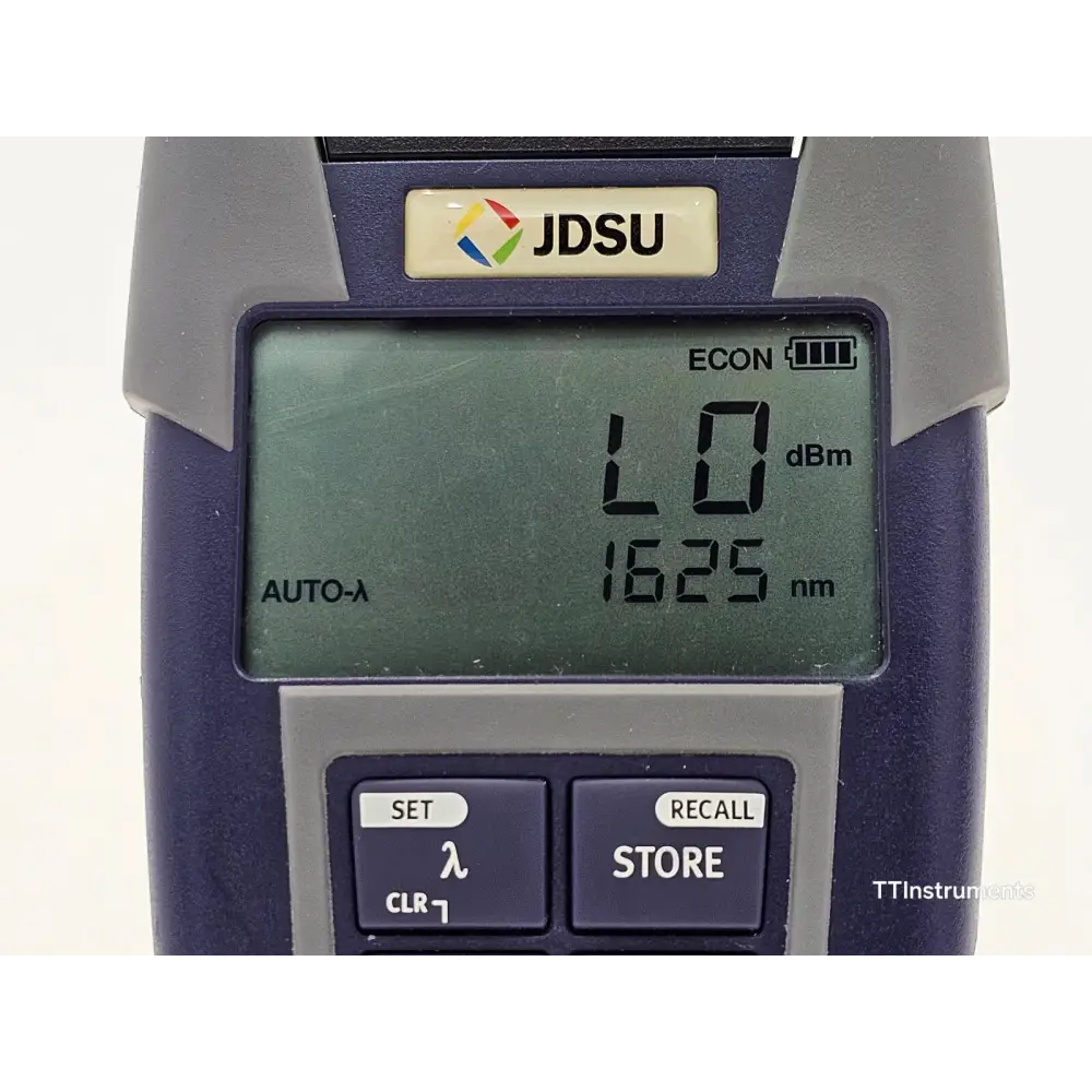 Viavi JDSU OLP-35 optical power meter connector end with 2.5mm adapter