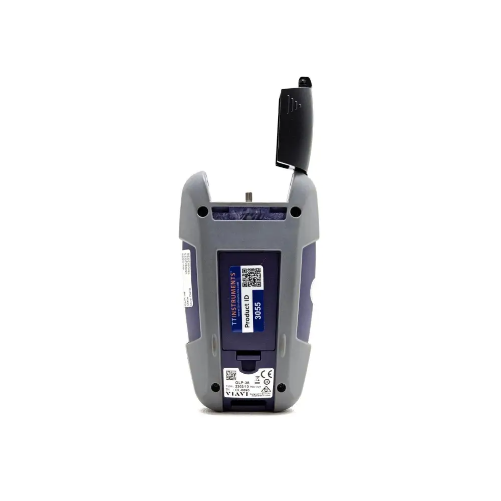 Viavi OLP-38 optical power meter display and control buttons close-up