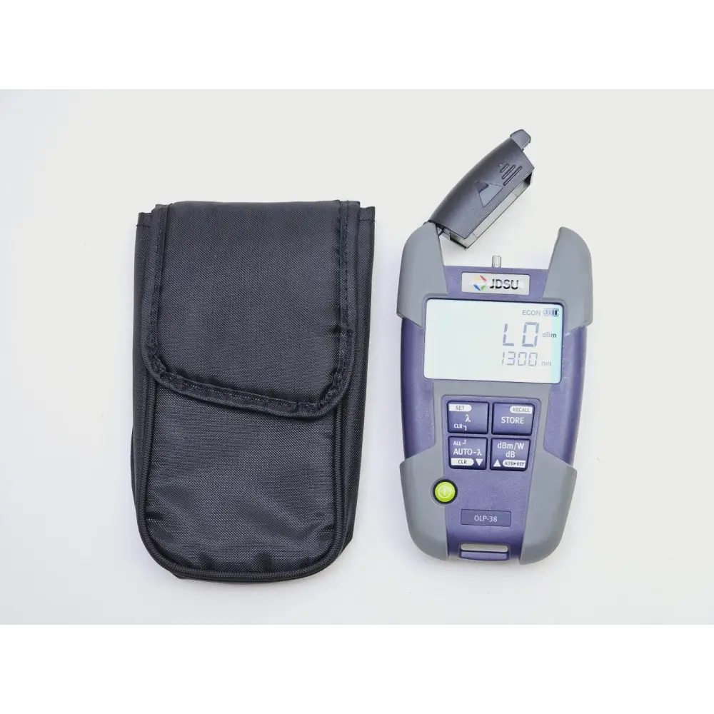Viavi JDSU OLP-38 filtered InGaAs optical power meter front view with display