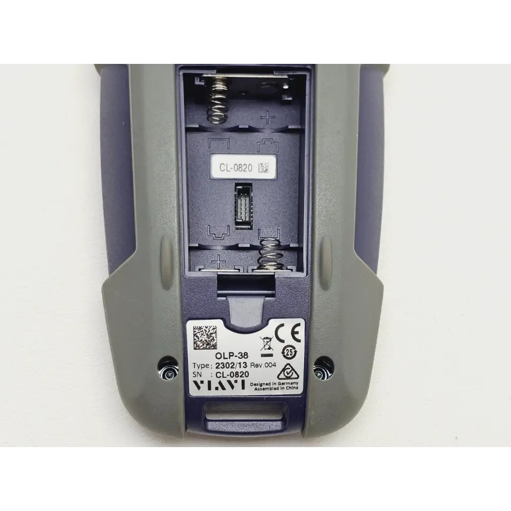 Viavi OLP-38 SmartPocket meter display showing power level reading in dBm