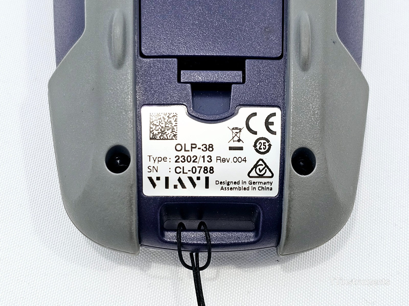 Viavi JDSU OLP-38 Optical Power Meter 2302/13 780 to 1650 nm Filtered InGaAs Det