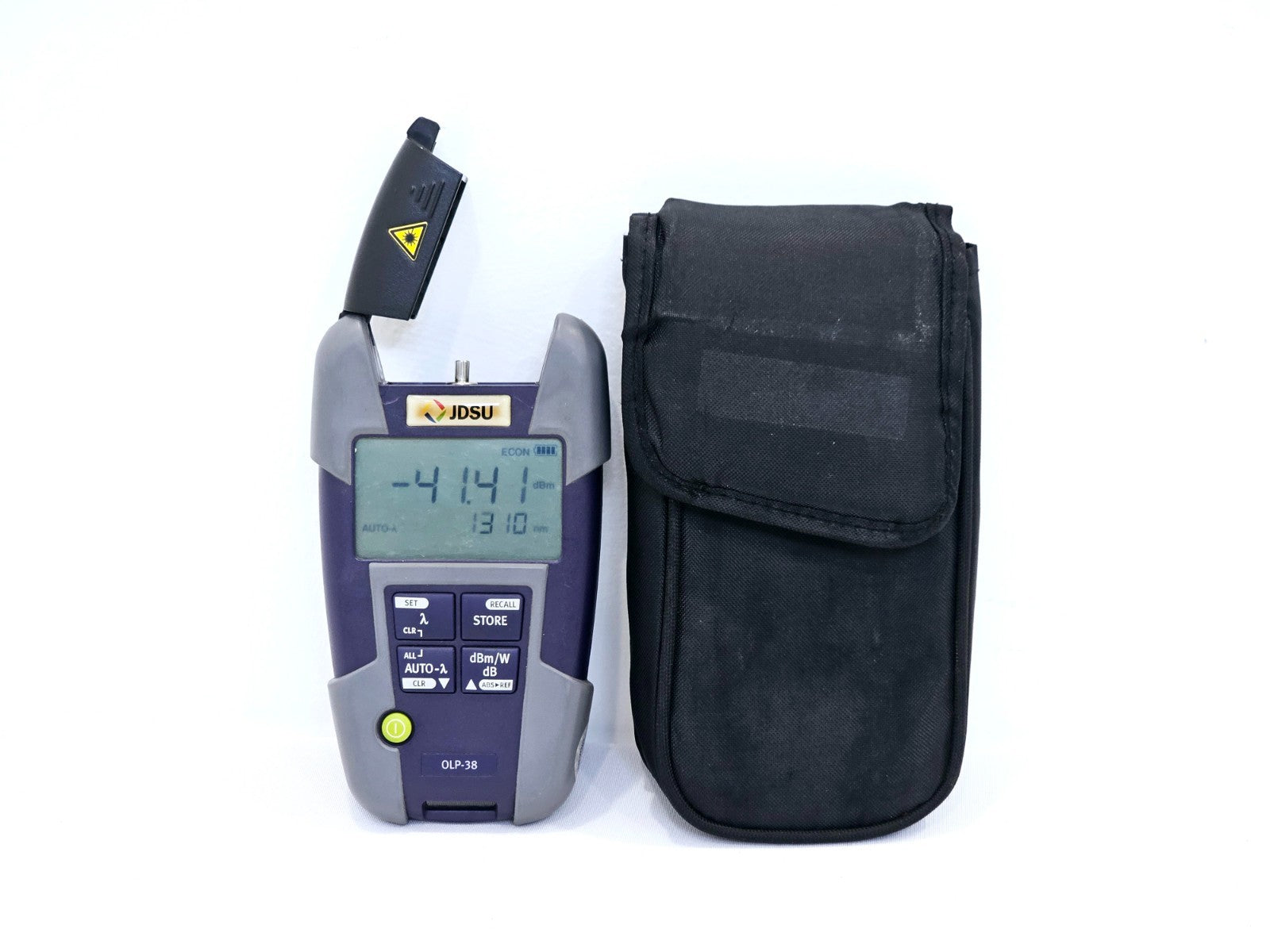Viavi JDSU OLP-38 Optical Power Meter 2302/13 780 to 1650 nm InGaAs 2.5mm Connec
