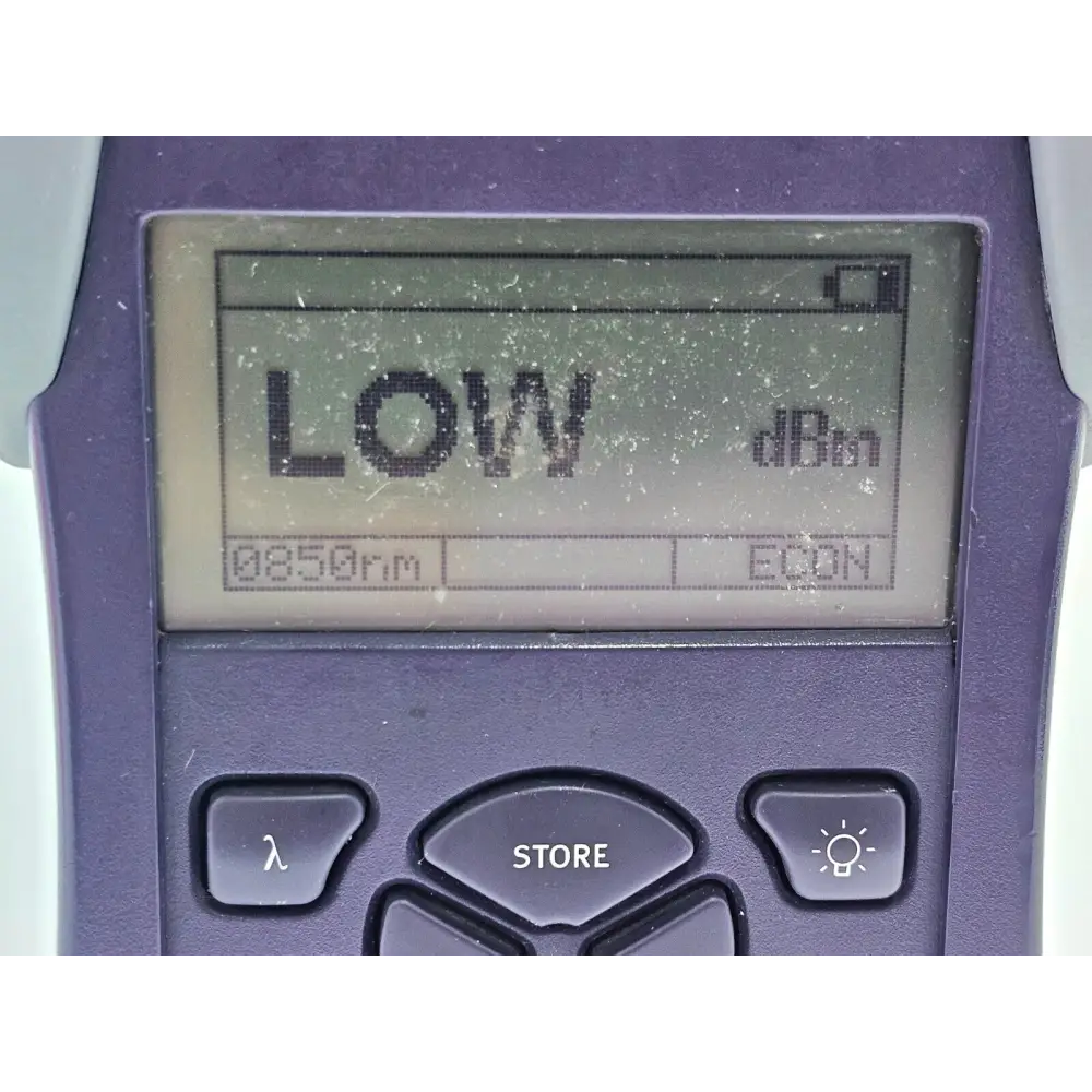 Viavi JDSU OLP-55 Optical Power Meter 2277/01 780nm to 1650nm PC/APC SM/MM