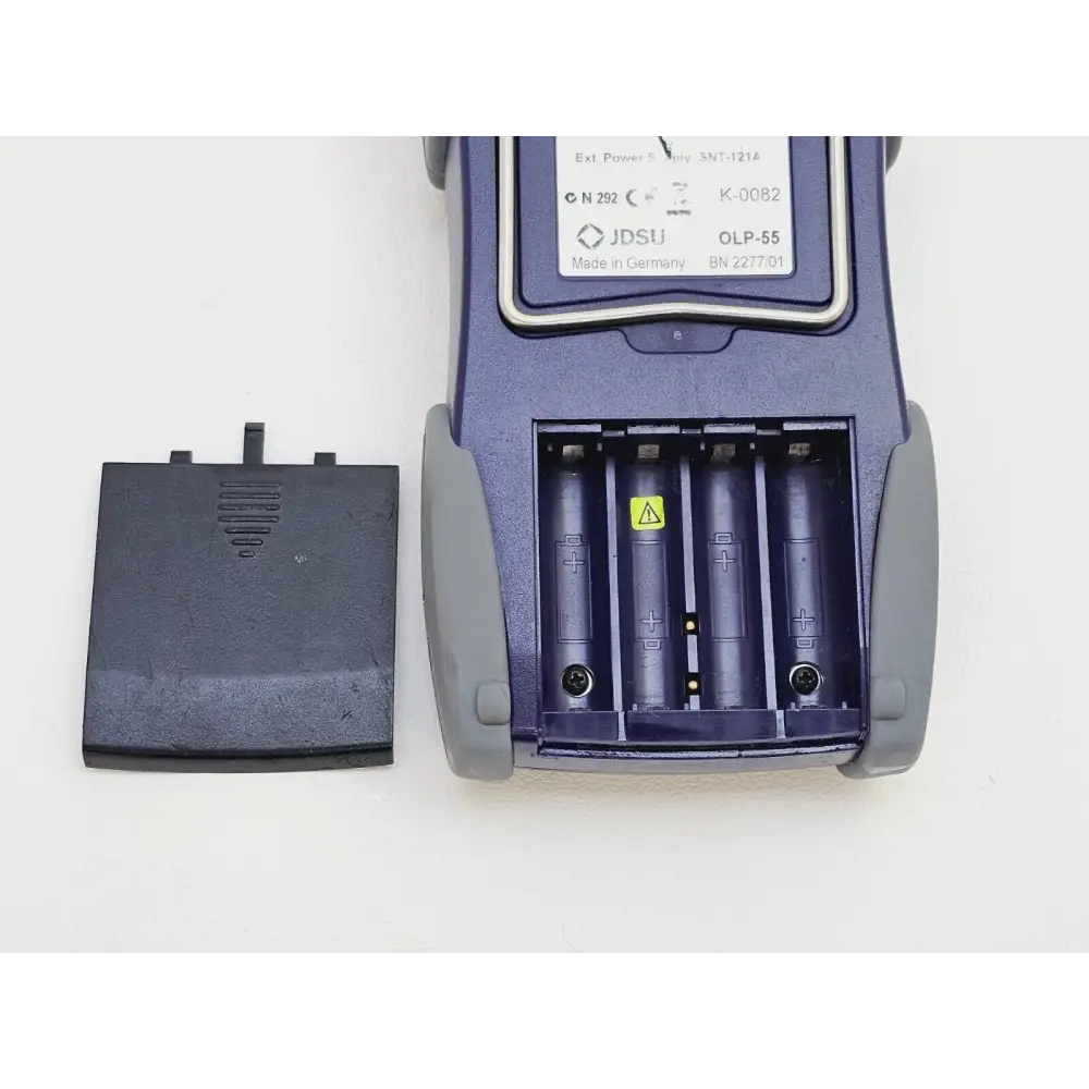 Viavi JDSU OLP-55 top view showing controls and display screen