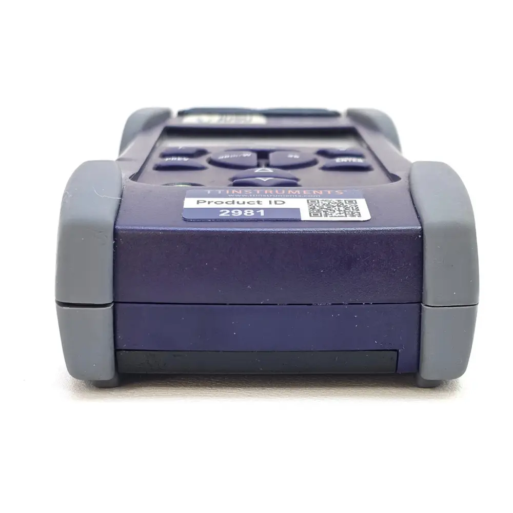 Viavi JDSU OLP-55 rear panel and battery compartment detail