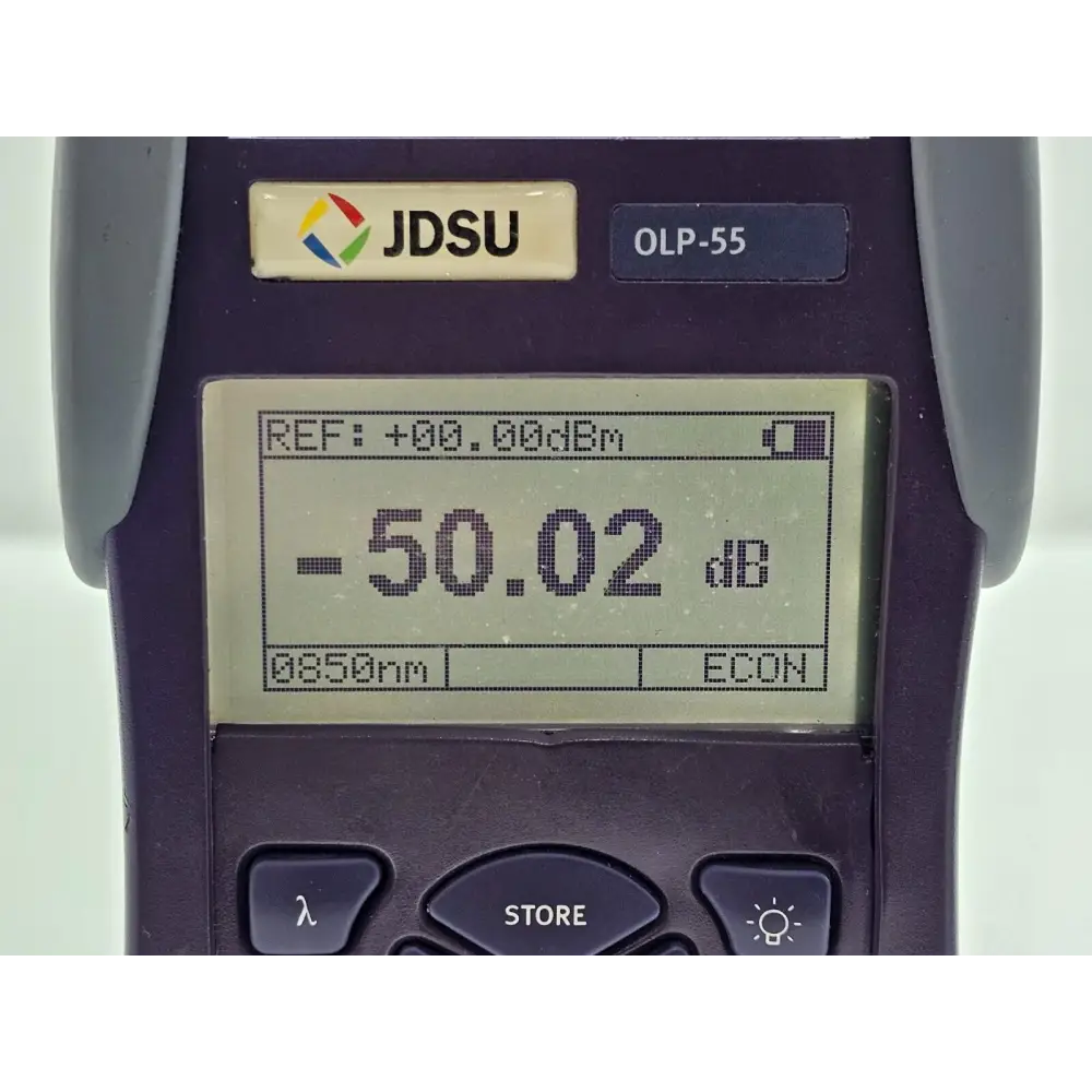 Viavi JDSU OLP-55 Optical Power Meter 2277/03 800nm - 1700nm High Power +26 dBm