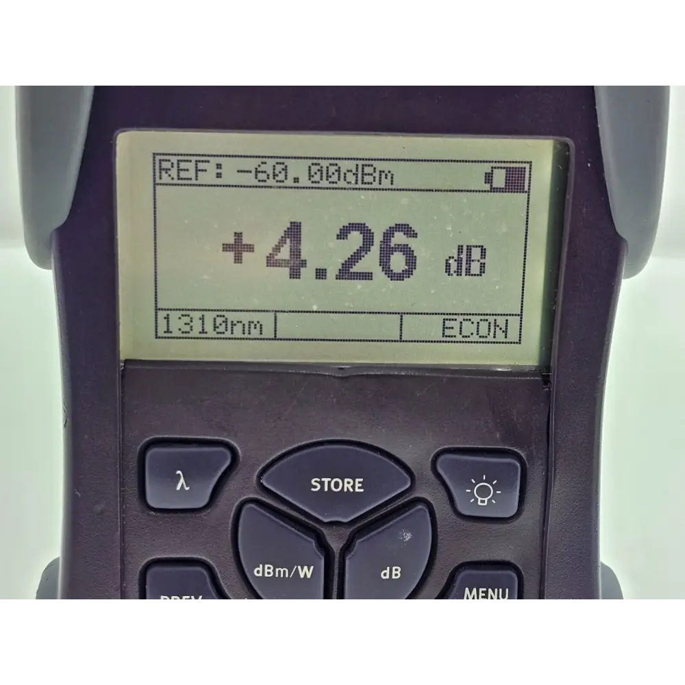 Viavi JDSU OLP-55 Optical Power Meter 2277/03 800nm - 1700nm High Power +26 dBm