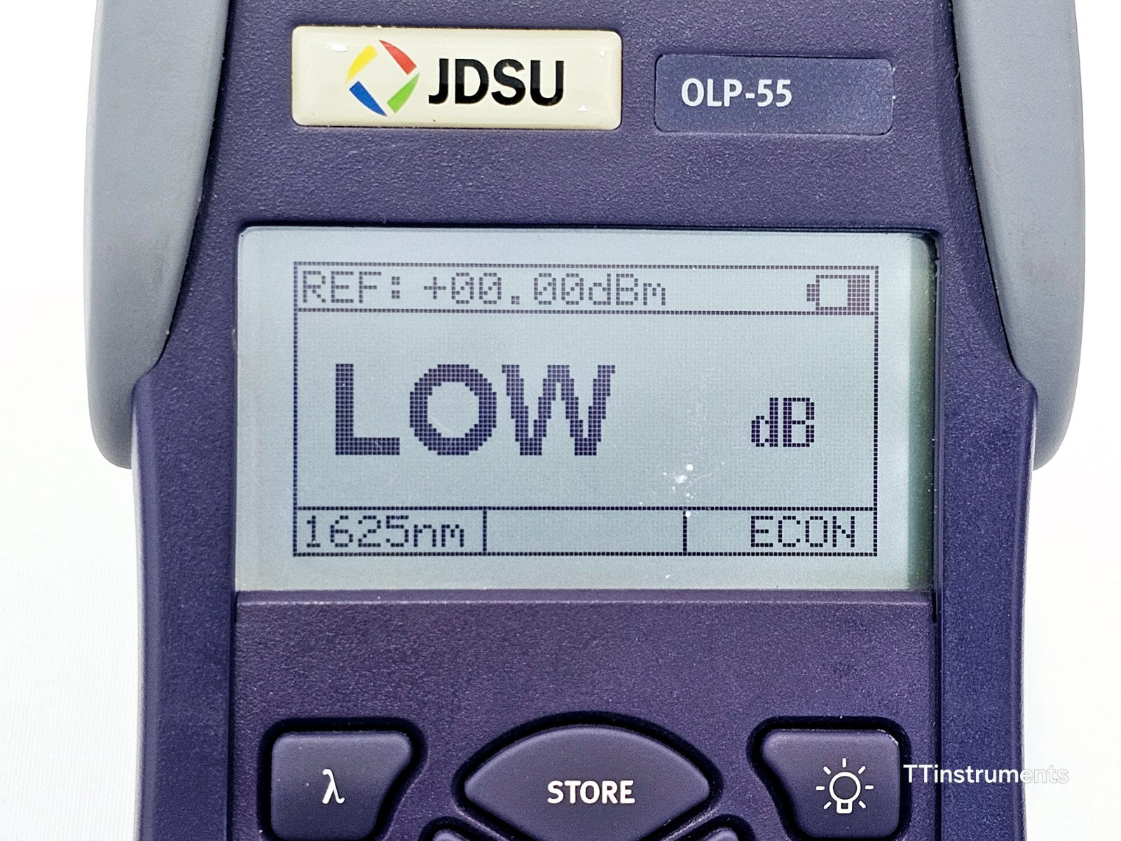 Viavi JDSU OLP-55 Optical Power Meter 2277/04 800-1700 Ultra High Power +30 dBm