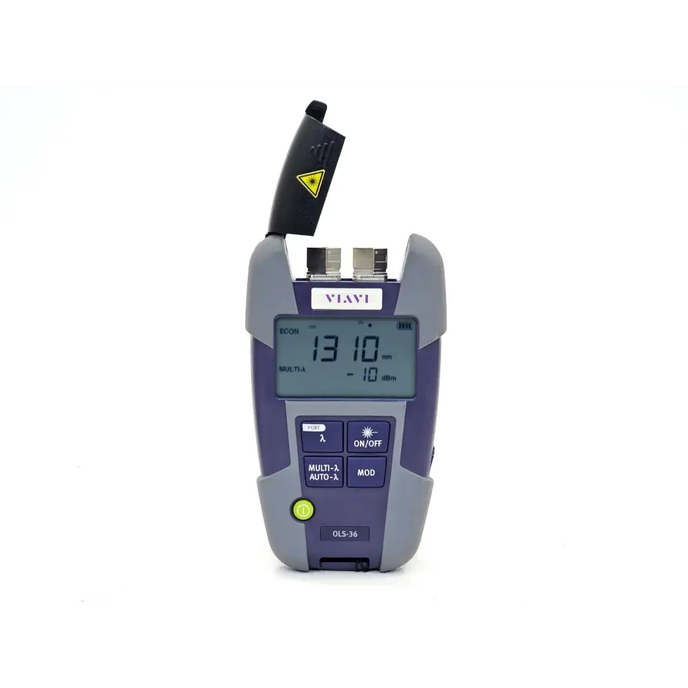 Carry bag for Viavi JDSU fibre optic test kit showing storage capacity