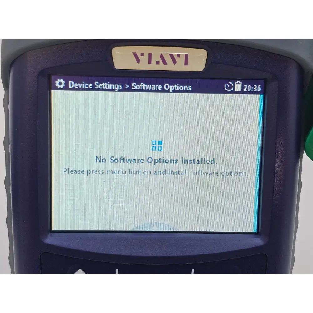 Viavi OLP-87 PON meter overall condition view showing used cosmetic state