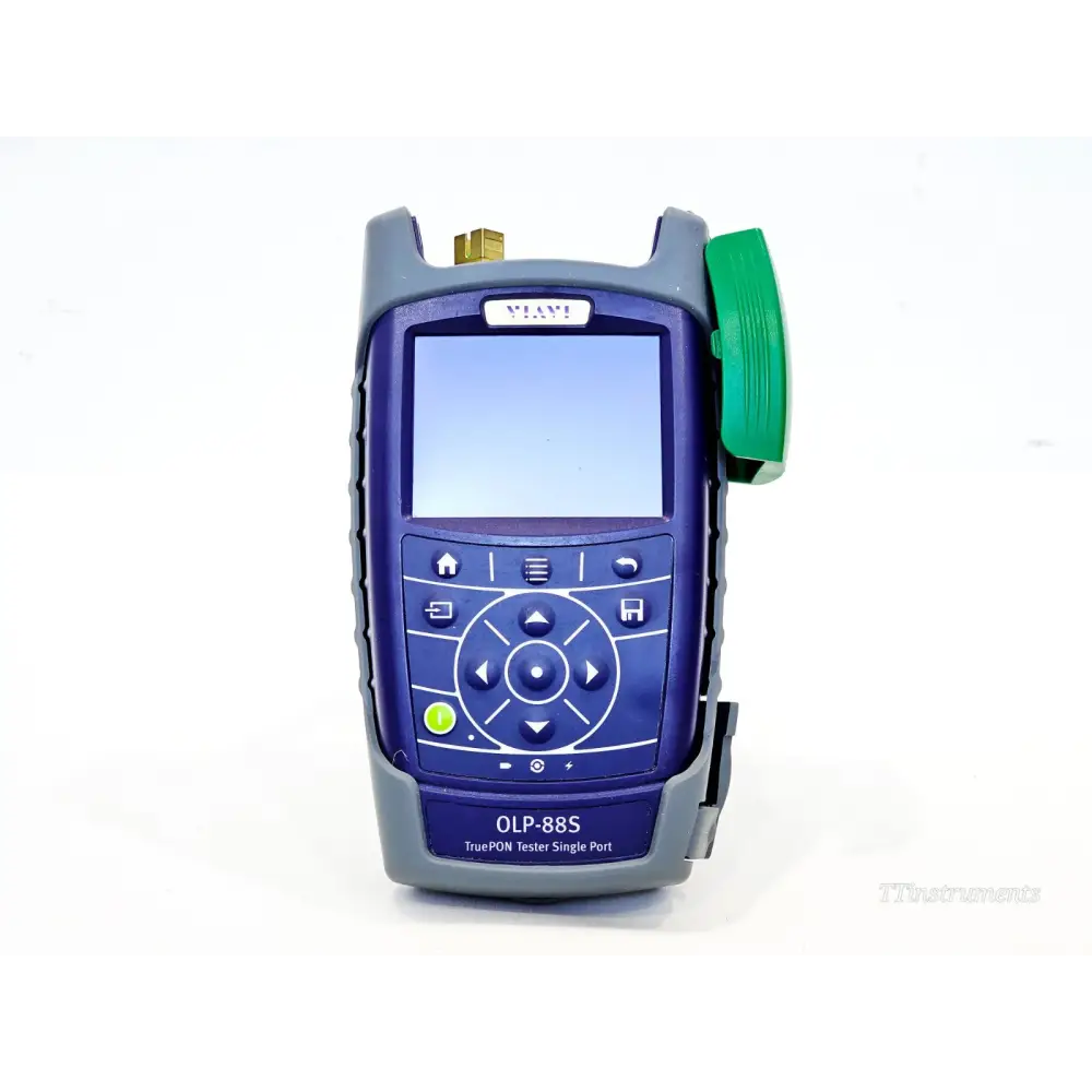 VIAVI OLP-88S TruePON Single Port tester front view showing colour display and navigation keypad