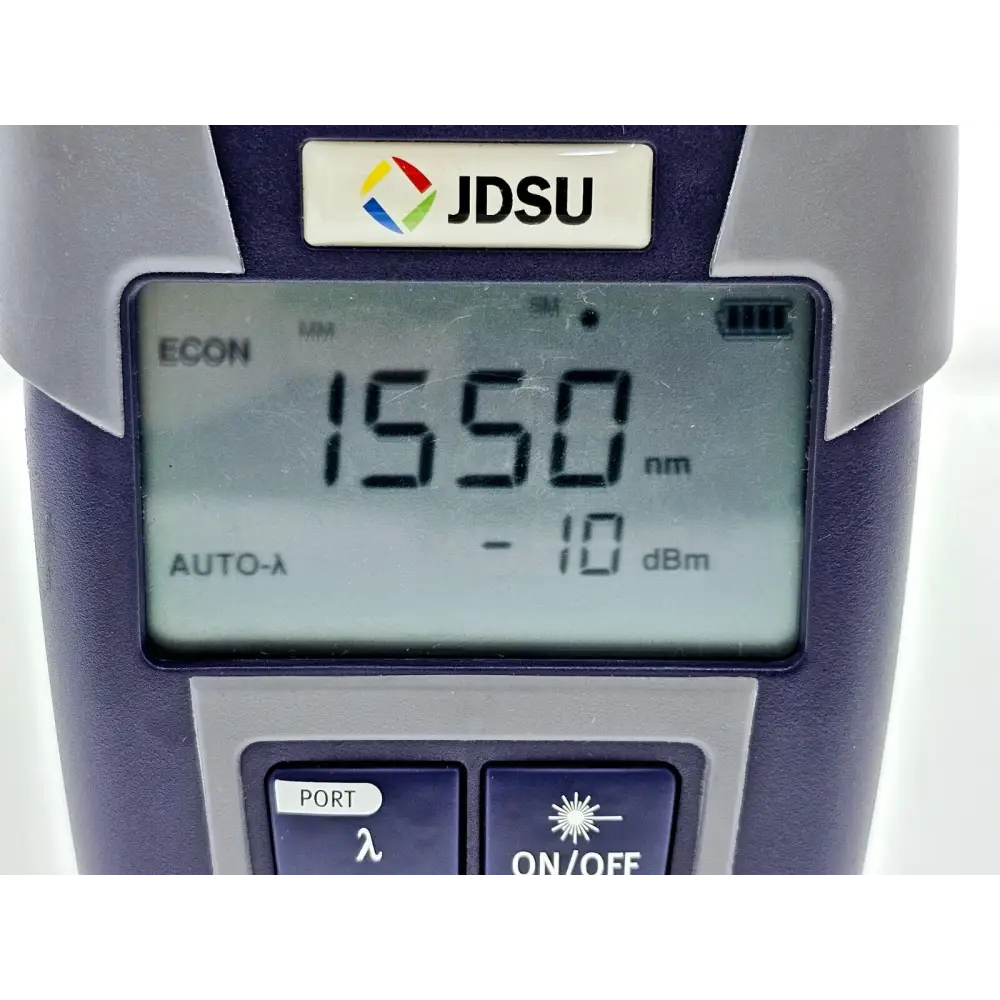 Viavi JDSU OLS-36 850 1300 1310 1550 nm quad wavelength laser source
