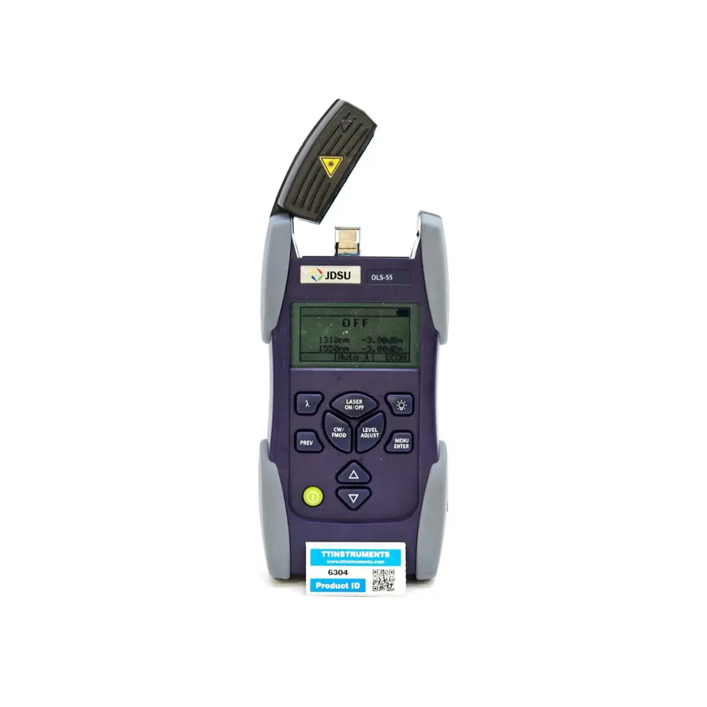 Viavi JDSU OLS-55 SmartClass Optical Laser Source 1310/1550 nm 2279/01 SC