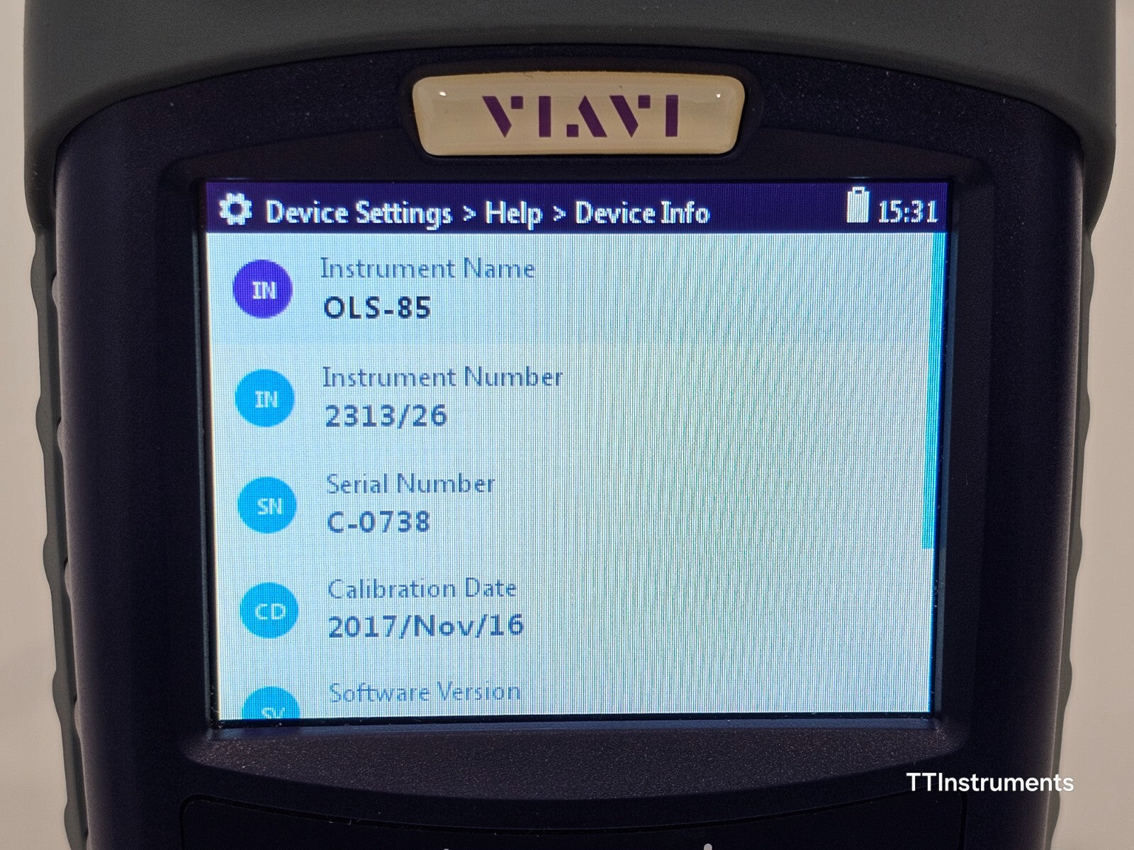 Viavi JDSU OLS-85 Optical Laser Source 2313/26 + MP60 Power Meter
