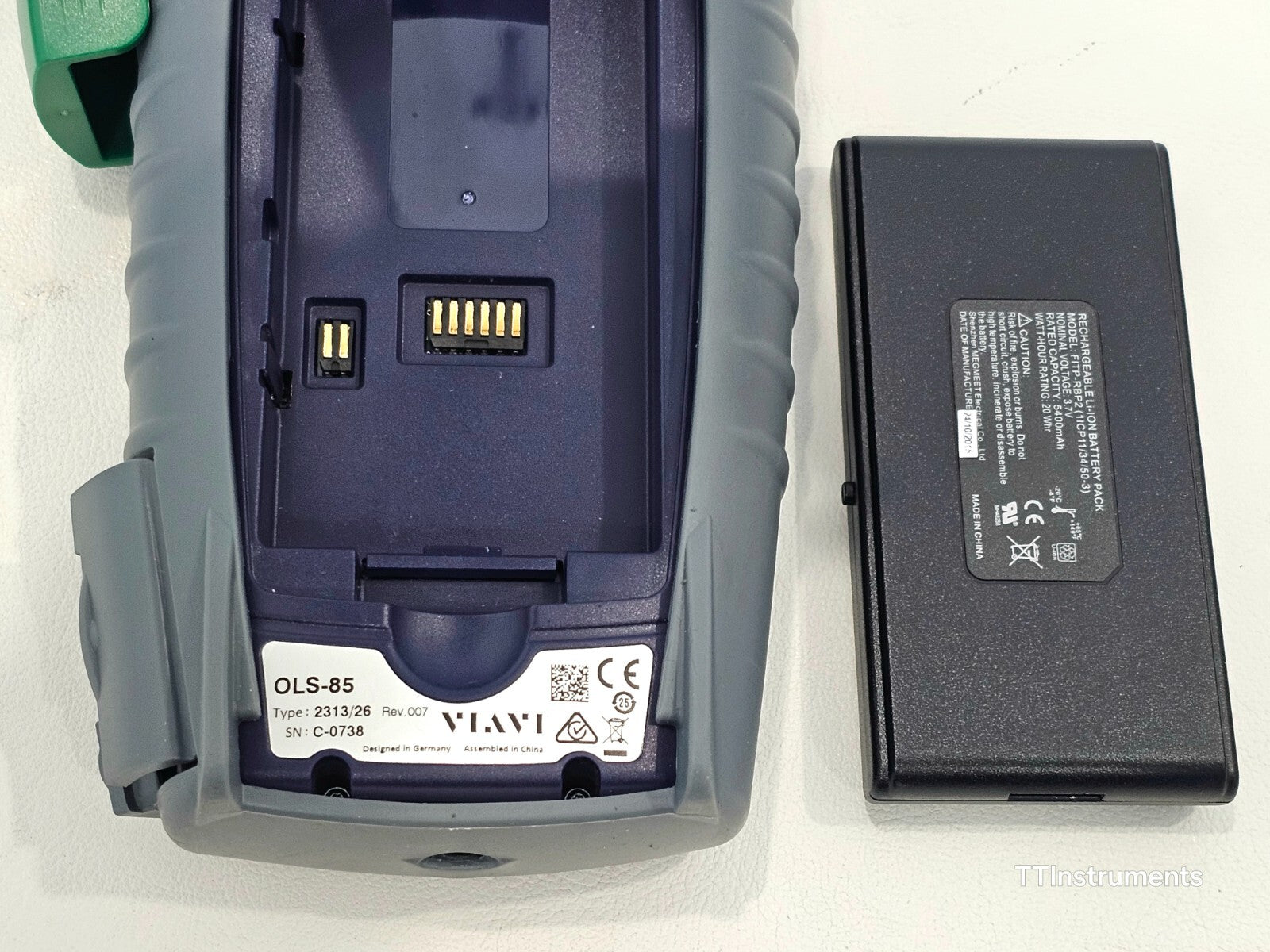 Viavi JDSU OLS-85 Optical Laser Source 2313/26 + MP60 Power Meter