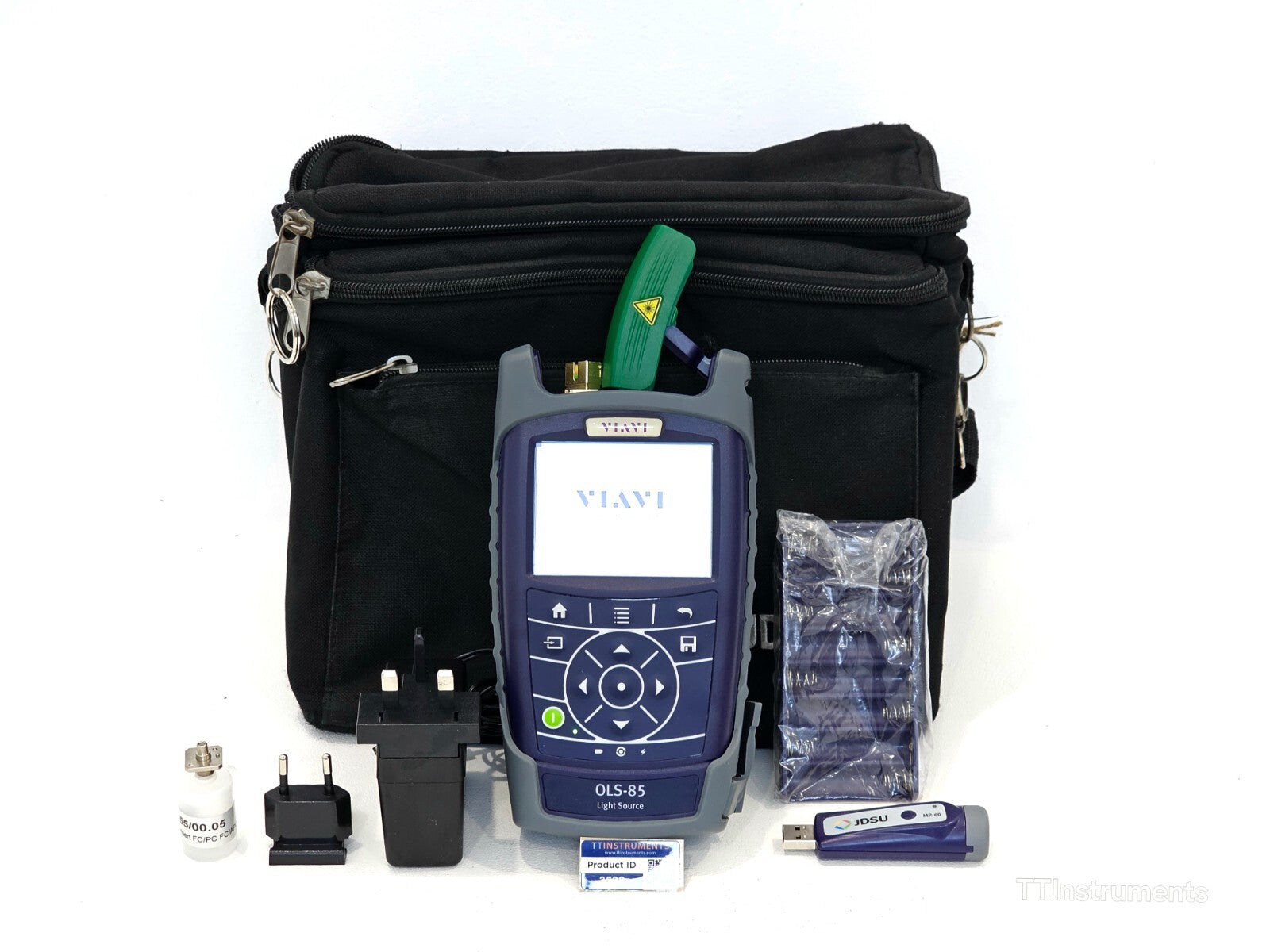 Viavi JDSU OLS-85 Optical Laser Source 2313/26 + MP60 Power Meter