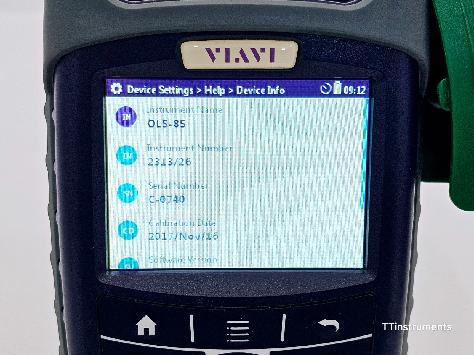 Viavi JDSU OLS-85 Optical Laser Source 2313/26 SC-APC SM 1310/1490/1550/1625nm