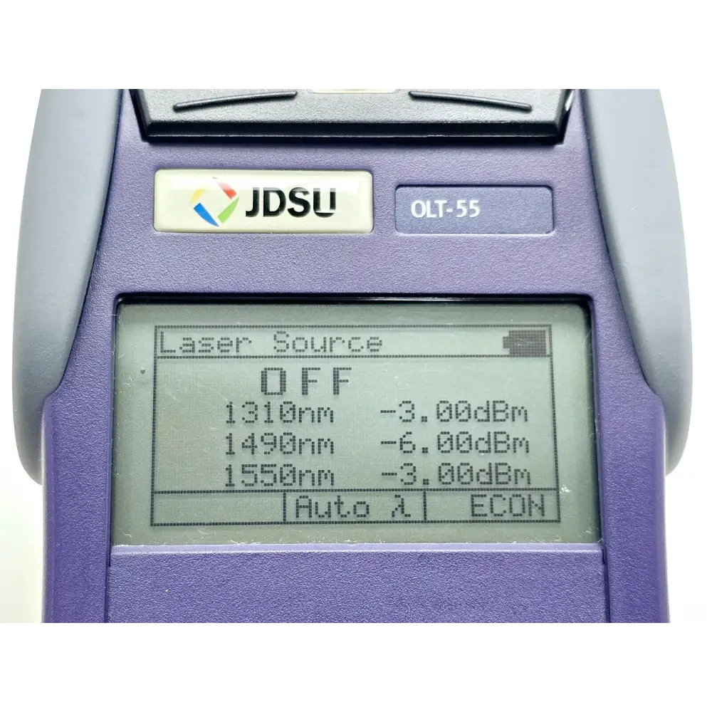 Viavi JDSU OLT-55 SmartClass Optical Loss Test Set 1310/1490/1550 nm 2286/02