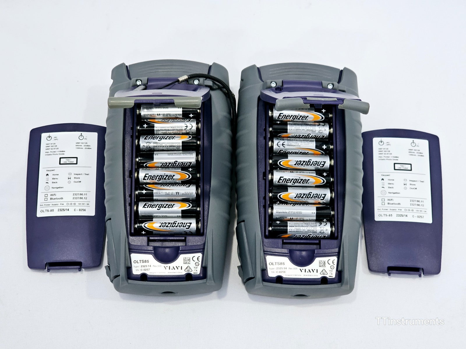 Viavi JDSU OLTS-85 Fiber Optic Loss Test Set 2325/14 MM Multi-mode Tier 1