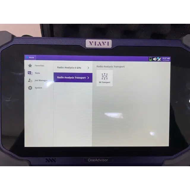 Hard carry case included with Viavi JDSU ONA-800A OneAdvisor test platform