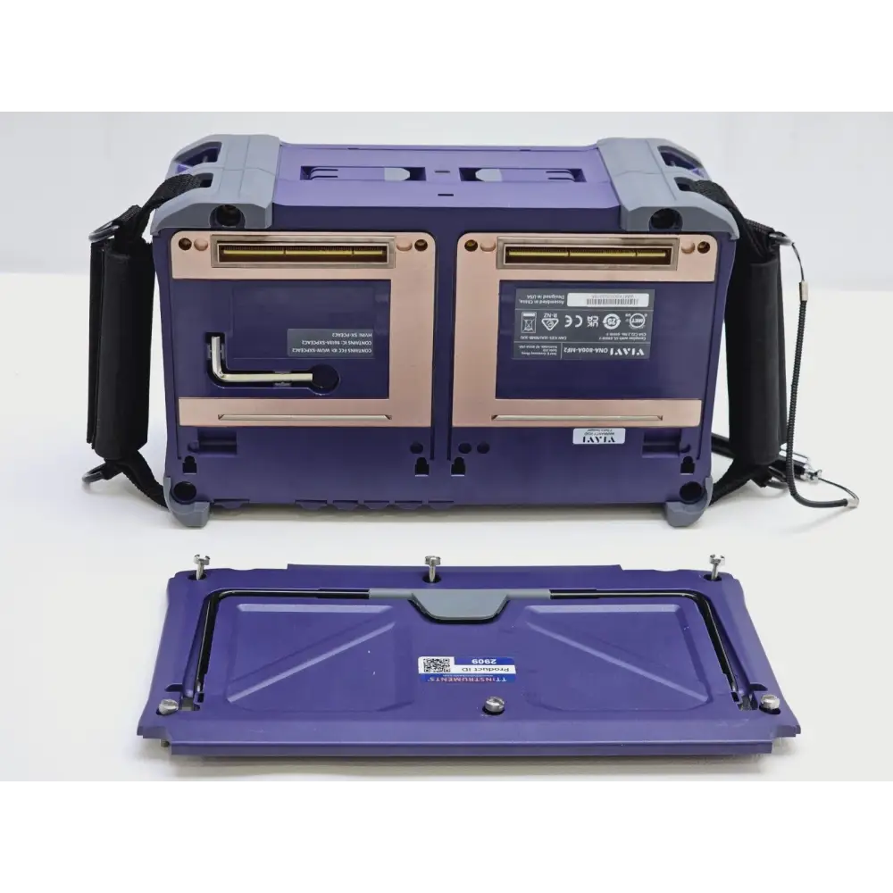 ONA-800A OTDR screen displaying 1310 nm fibre trace with event markers