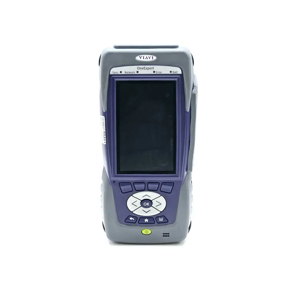 Viavi JDSU ONX-580 front panel with touchscreen interface
