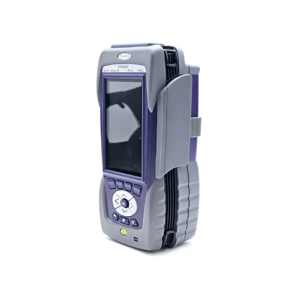 Viavi ONX-580 left side view with port connections