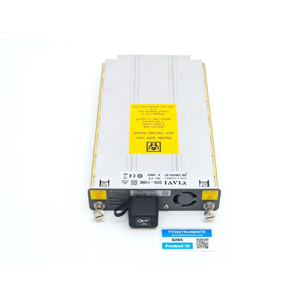 Viavi JDSU OSA-110M compact full-band optical spectrum analyzer module front view