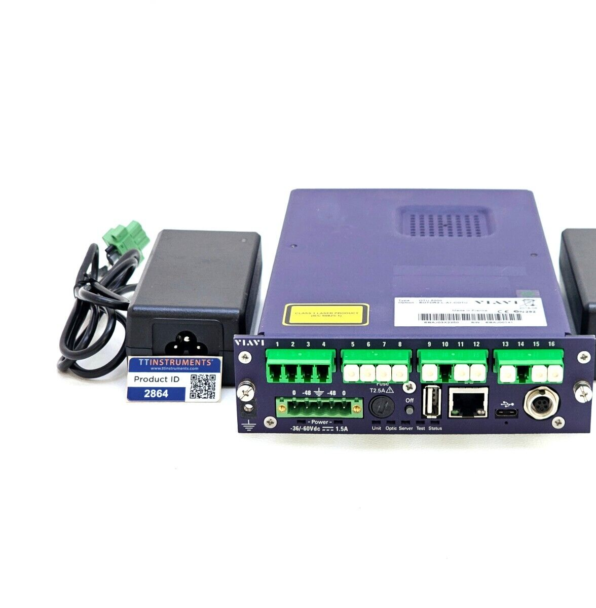 Viavi JDSU OTU 5000 1625 nm EOTDR2-L-A1-COTU MEDIUM RANGE 16-Port OTDR SM