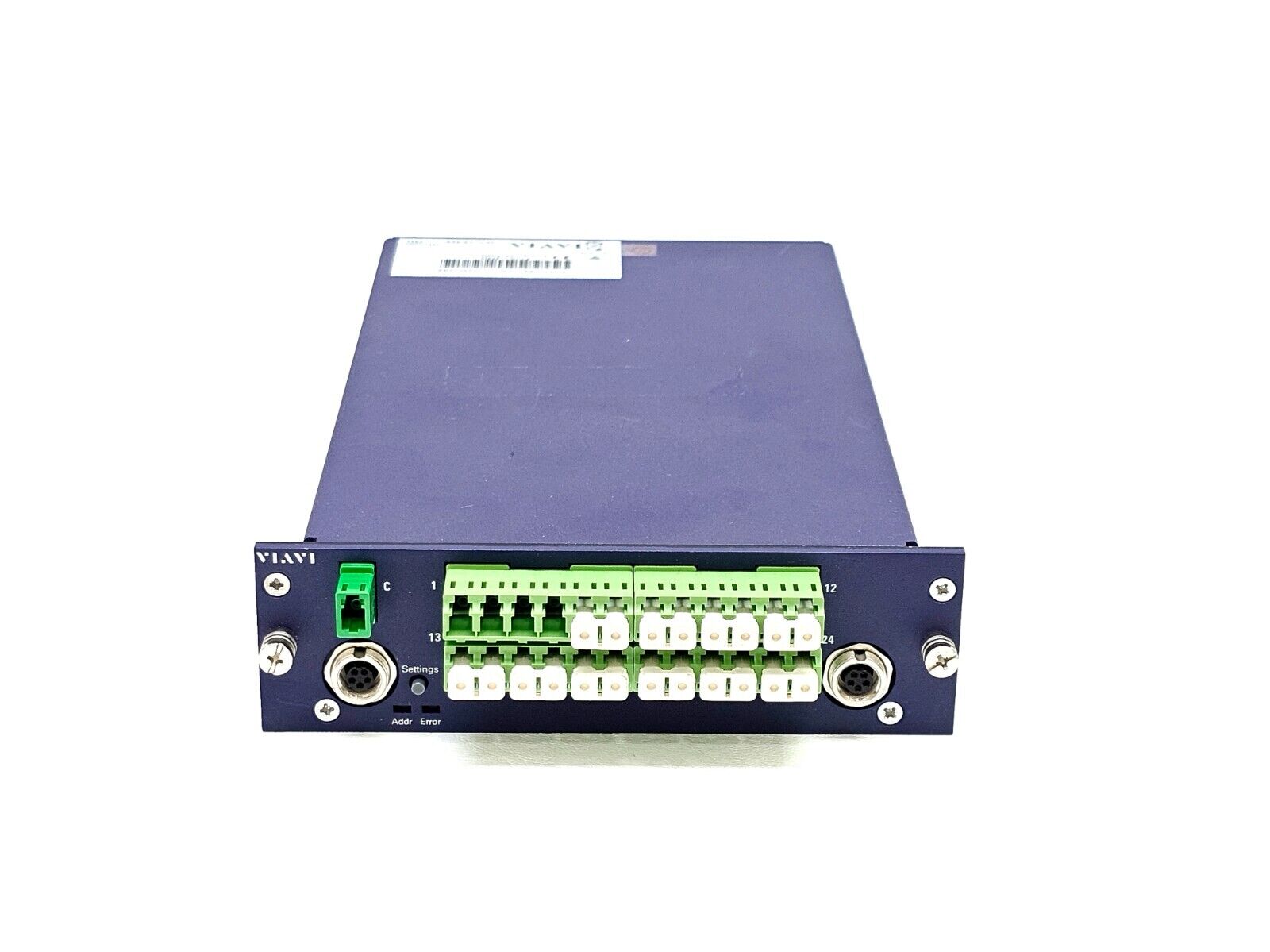 Viavi JDSU OTU 5000 EOTDR2-L-B1-COTU 2-port 1625nm OTDR + E9E-EXTX-24 Optical Swi