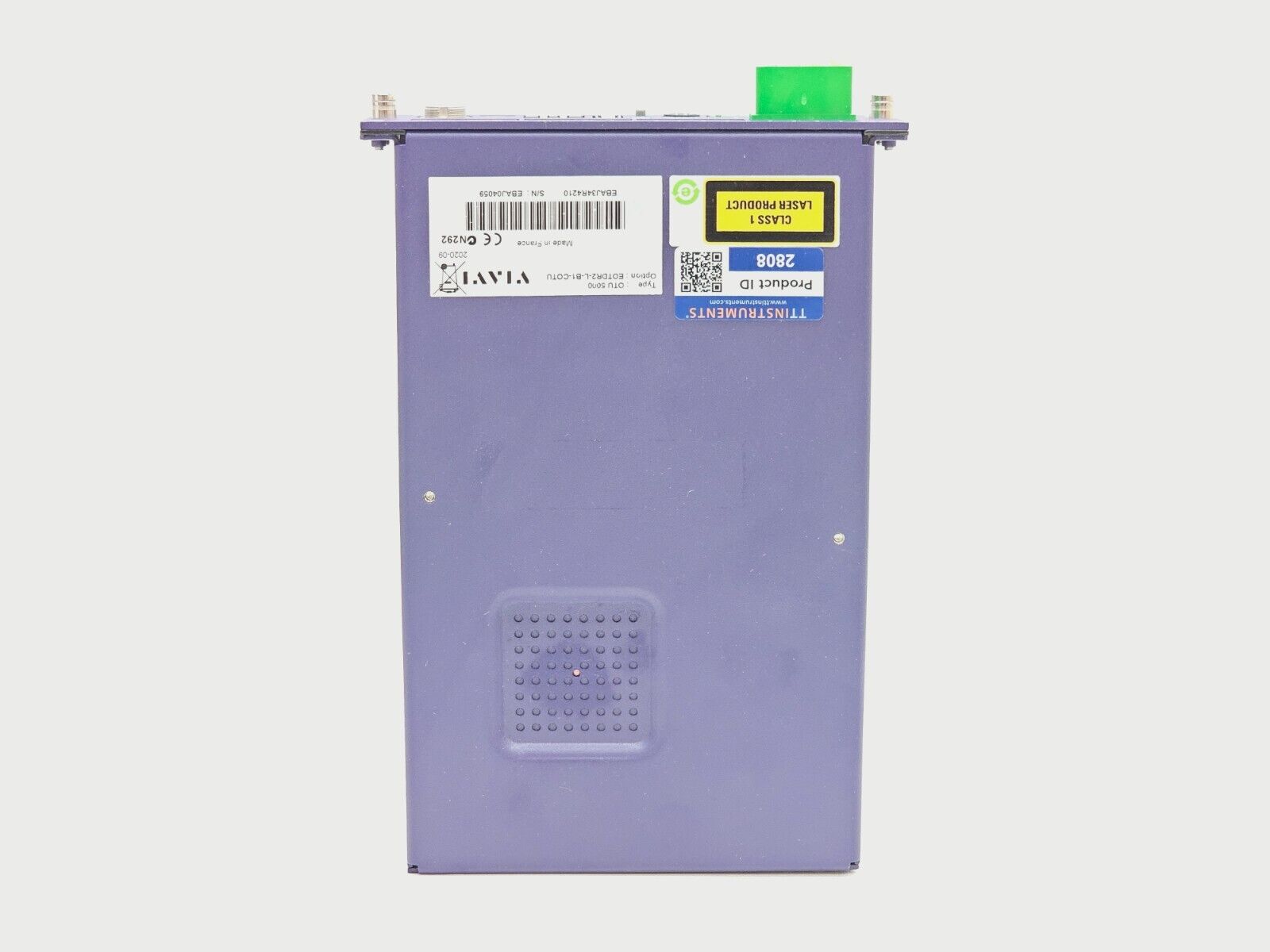 Viavi JDSU OTU 5000 EOTDR2-L-B1-COTU 2-port 1625nm OTDR + E9E-EXTX-24 Optical Swi