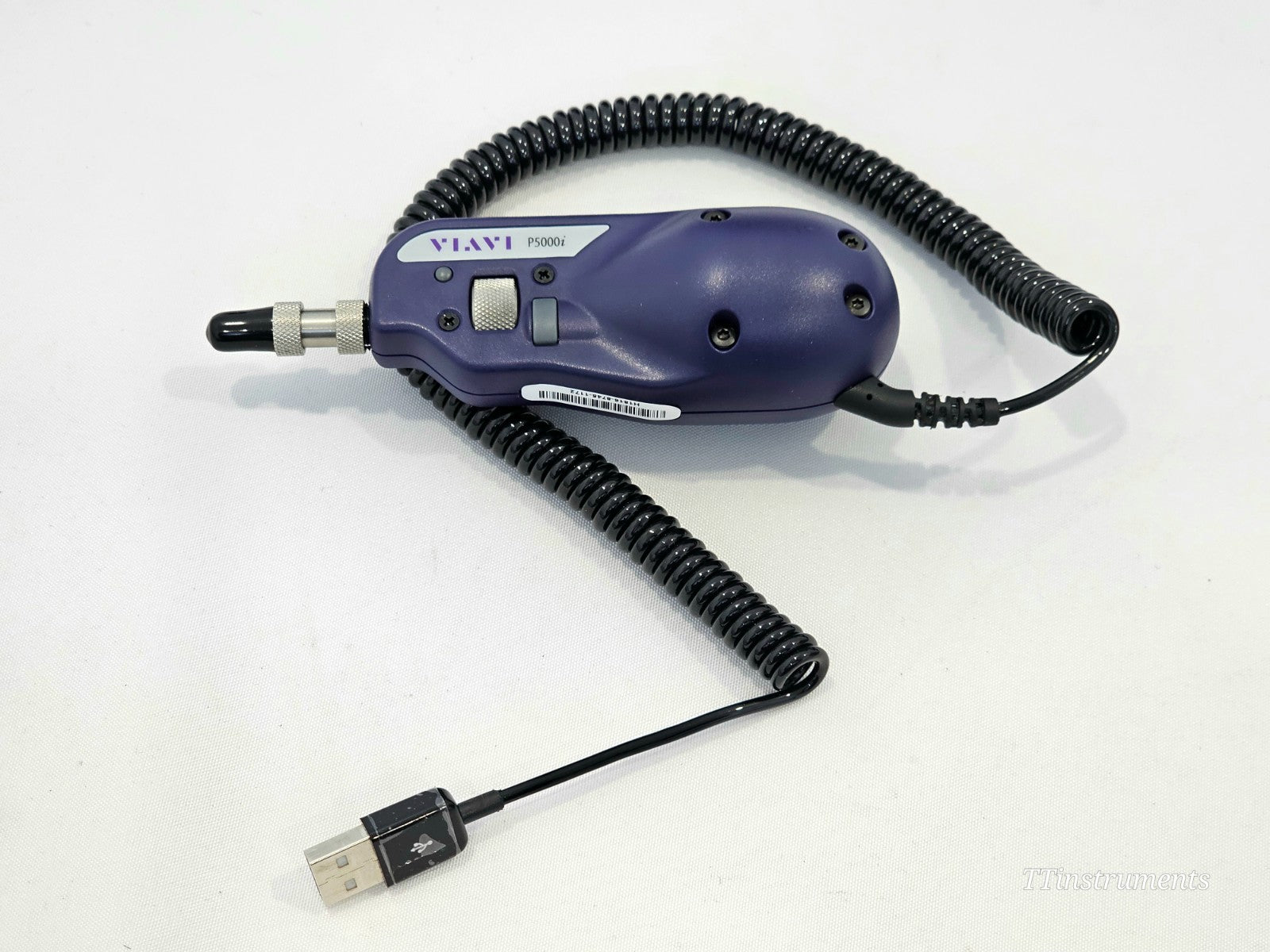 Viavi JDSU P5000i fibre inspection kit in carry case with all included accessories