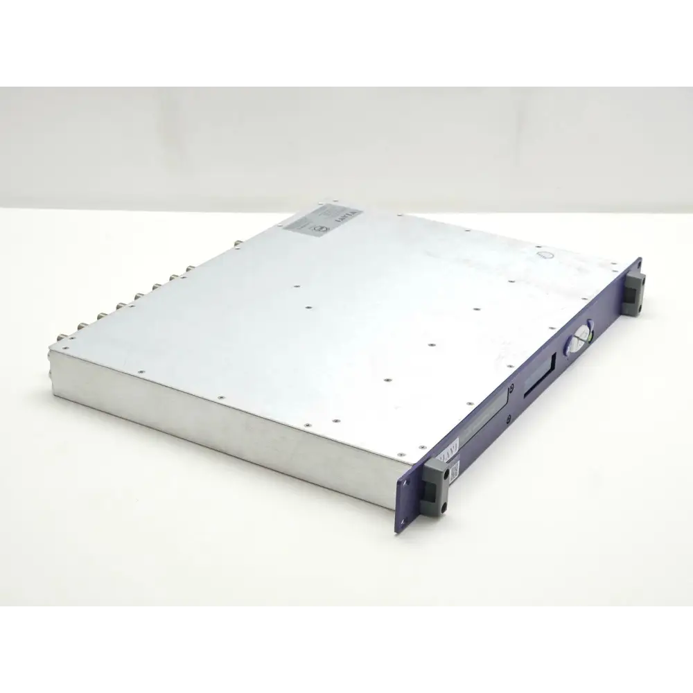 Viavi SCU-1800 rear panel showing Ethernet and RF sweep port connections