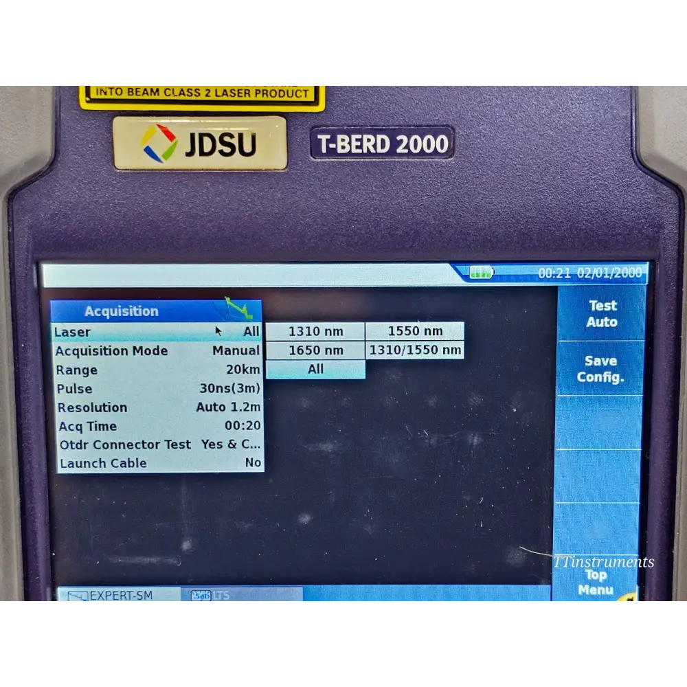 Stylus accessory included with Viavi T-BERD 2000 touchscreen mainframe