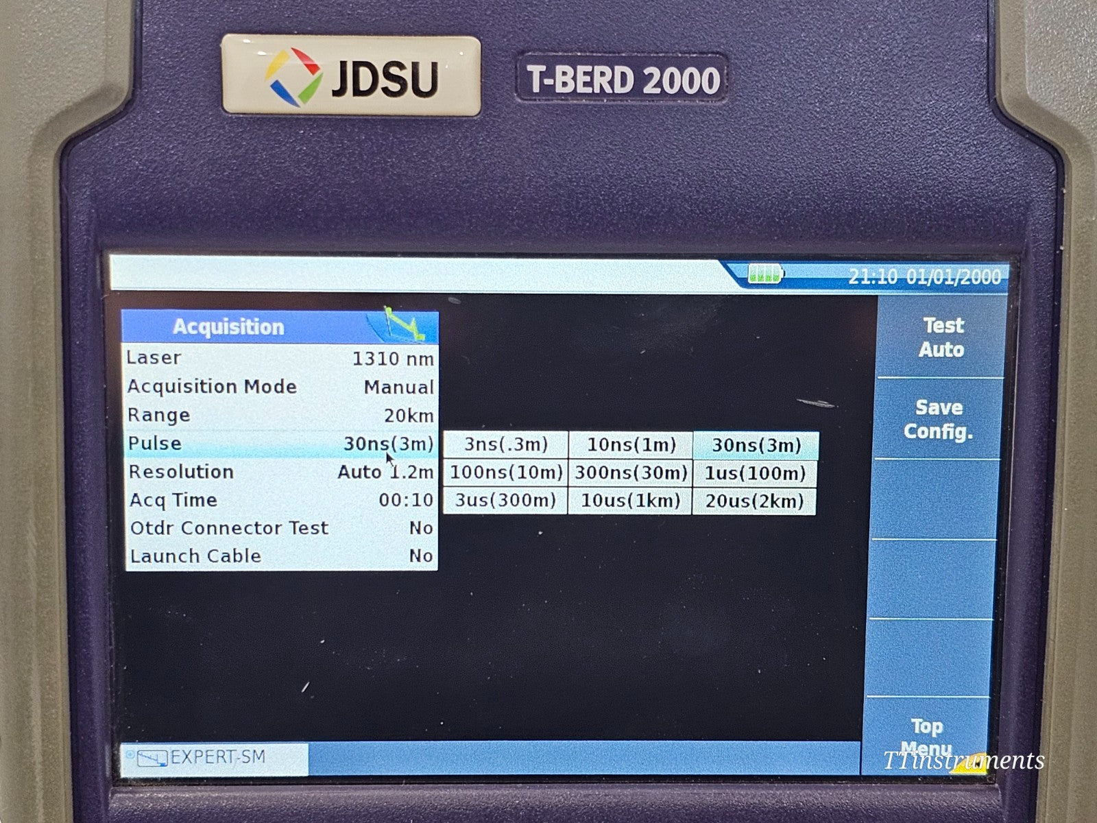 Viavi JDSU T-BERD 2000 + 4146 QUAD OTDR SM MM 850/1300 1310/1550 + P5000i Scope