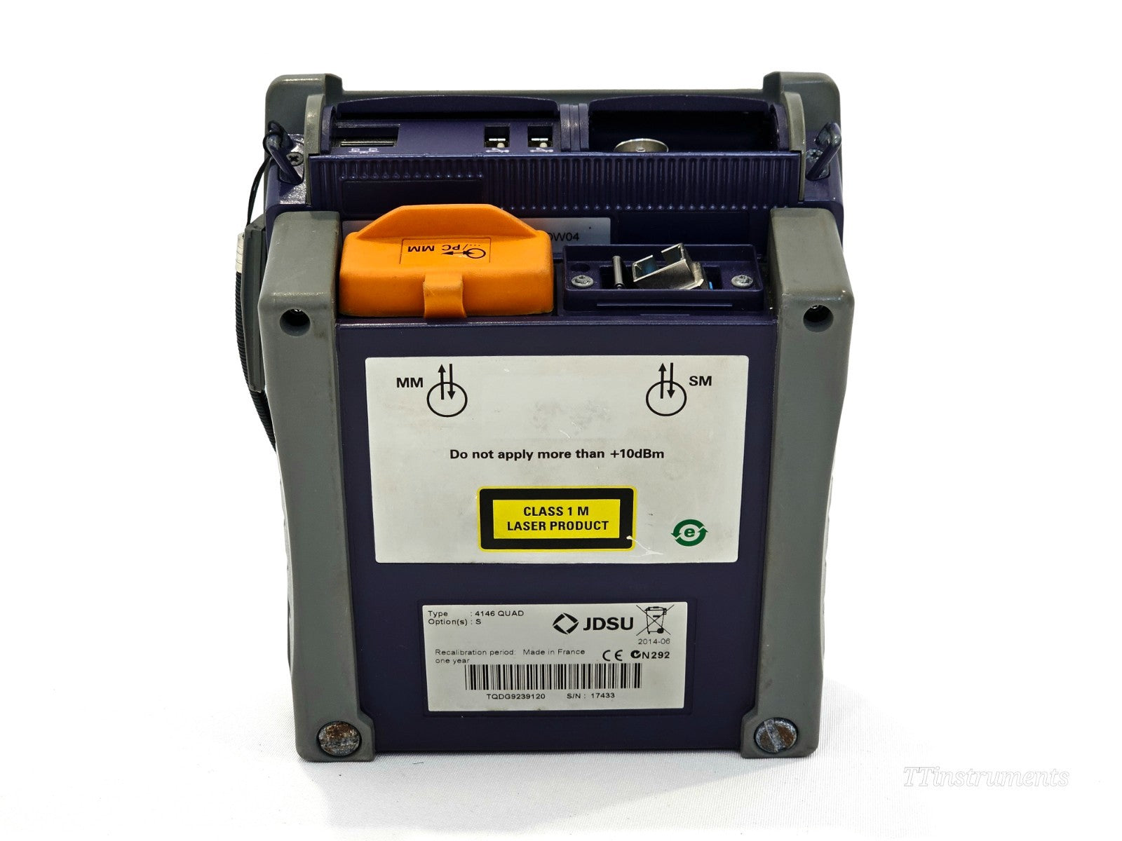 Viavi JDSU T-BERD 2000 + 4146 QUAD OTDR SM MM 850/1300/1310/1550 + P5000i Scope