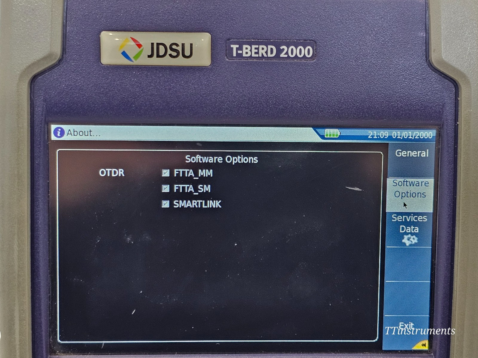 Viavi JDSU T-BERD 2000 + 4146 QUAD OTDR SM MM 850/1300 1310/1550 + P5000i Scope